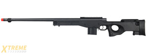 WELL AIRSOFT L96 BOLT ACTION RIFLE W/ FLUTED BARREL OPTICS RAIL