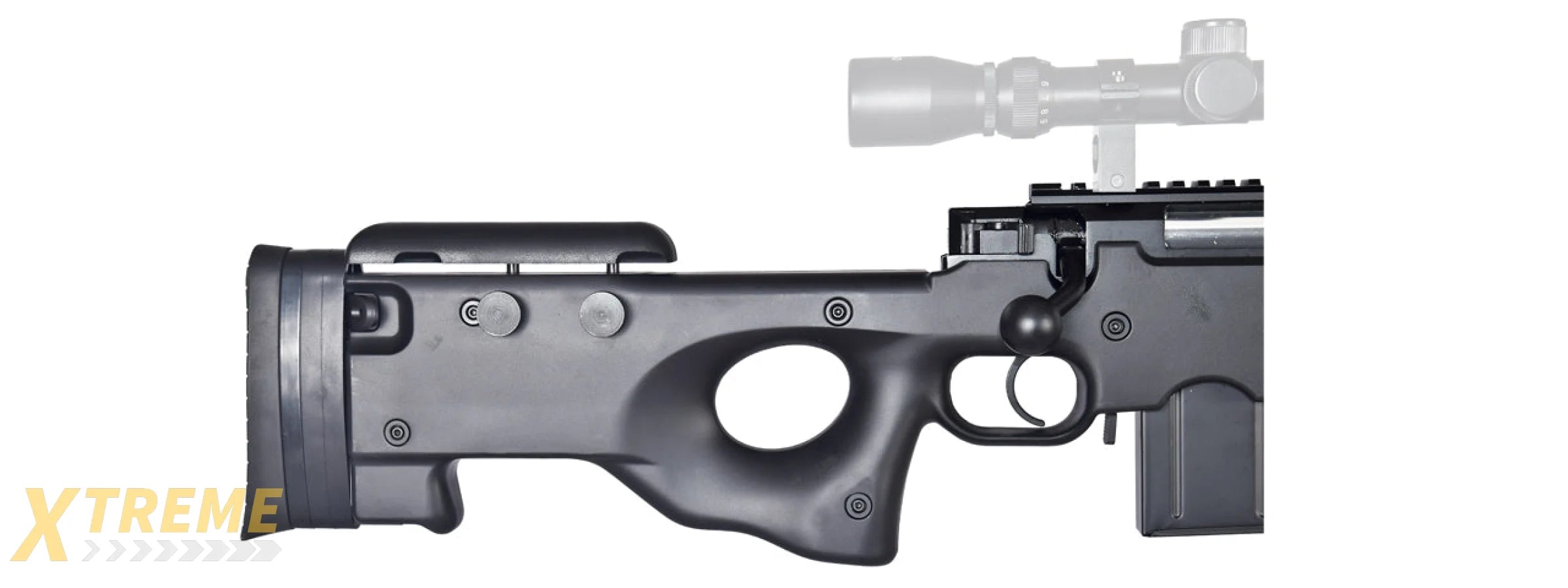 WELL AIRSOFT L96 COMPACT SNIPER RIFLE - BOLT ACTION - BLACK