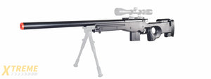 WELL AIRSOFT L96 COMPACT SNIPER RIFLE - BOLT ACTION - BLACK