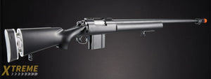WELL AIRSOFT M24/M28 BOLT ACTION RIFLE W/ FIXED STOCK FLUTED BARREL