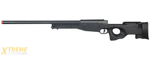 WELL AIRSOFT MB01 GAS POWERED BOLT ACTION RIFLE - BLACK