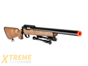 WELL AIRSOFT VSR-10 BOLT ACTION RIFLE W/ BIPOD FIXED STOCK - WOOD