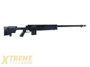WELL AIRSOFT VSR-10 BOLT ACTION RIFLE W/ FOLDING STOCK - BLACK