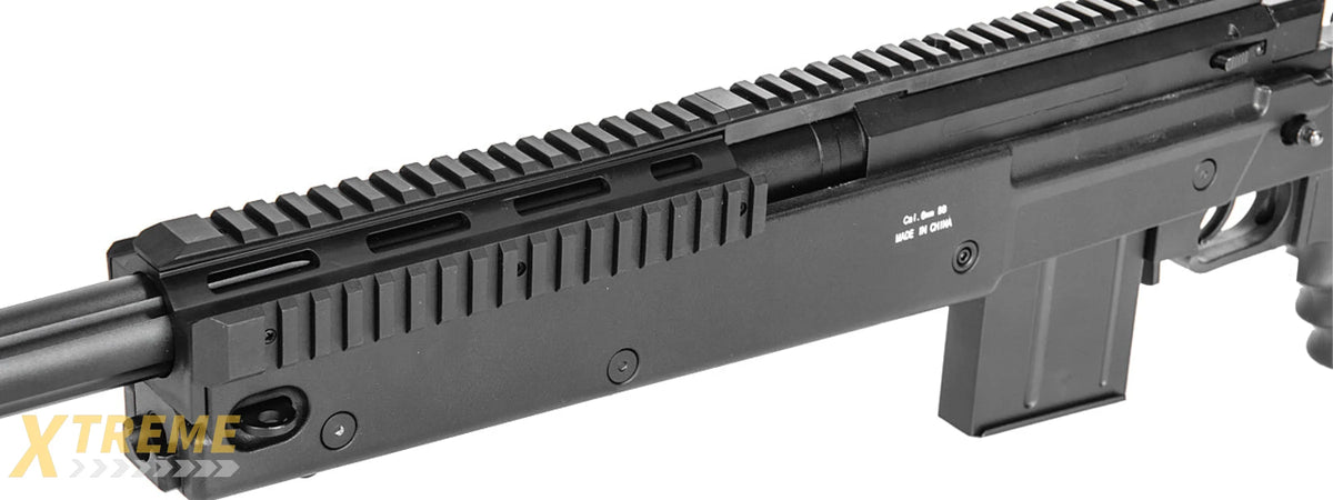 WELL AIRSOFT VSR-10 BOLT ACTION RIFLE W/ FOLDING STOCK - BLACK