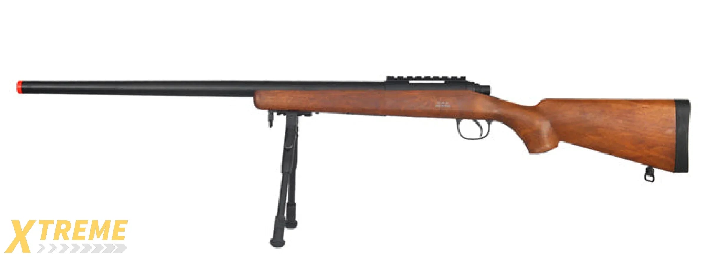 WELL MB03WBIP VSR-10 BOLT ACTION RIFLE w/BIPOD (COLOR: WOOD)