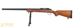 WELL MB03WBIP VSR-10 BOLT ACTION RIFLE w/BIPOD (COLOR: WOOD)