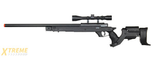 WELL MB04BA BOLT ACTION RIFLE w/SCOPE (COLOR: BLACK)