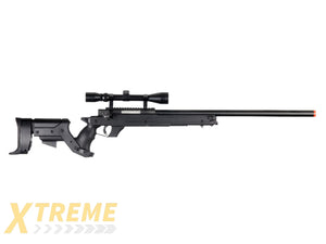 WELL MB04BA BOLT ACTION RIFLE w/SCOPE (COLOR: BLACK)