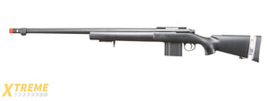 WELL AIRSOFT M24/M28 BOLT ACTION RIFLE W/ FIXED STOCK FLUTED BARREL