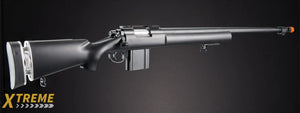 WELL AIRSOFT M24/M28 BOLT ACTION RIFLE W/ FIXED STOCK FLUTED BARREL