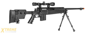 Well MB4407BAB Bolt Action Rifle w/ Scope and Bipod