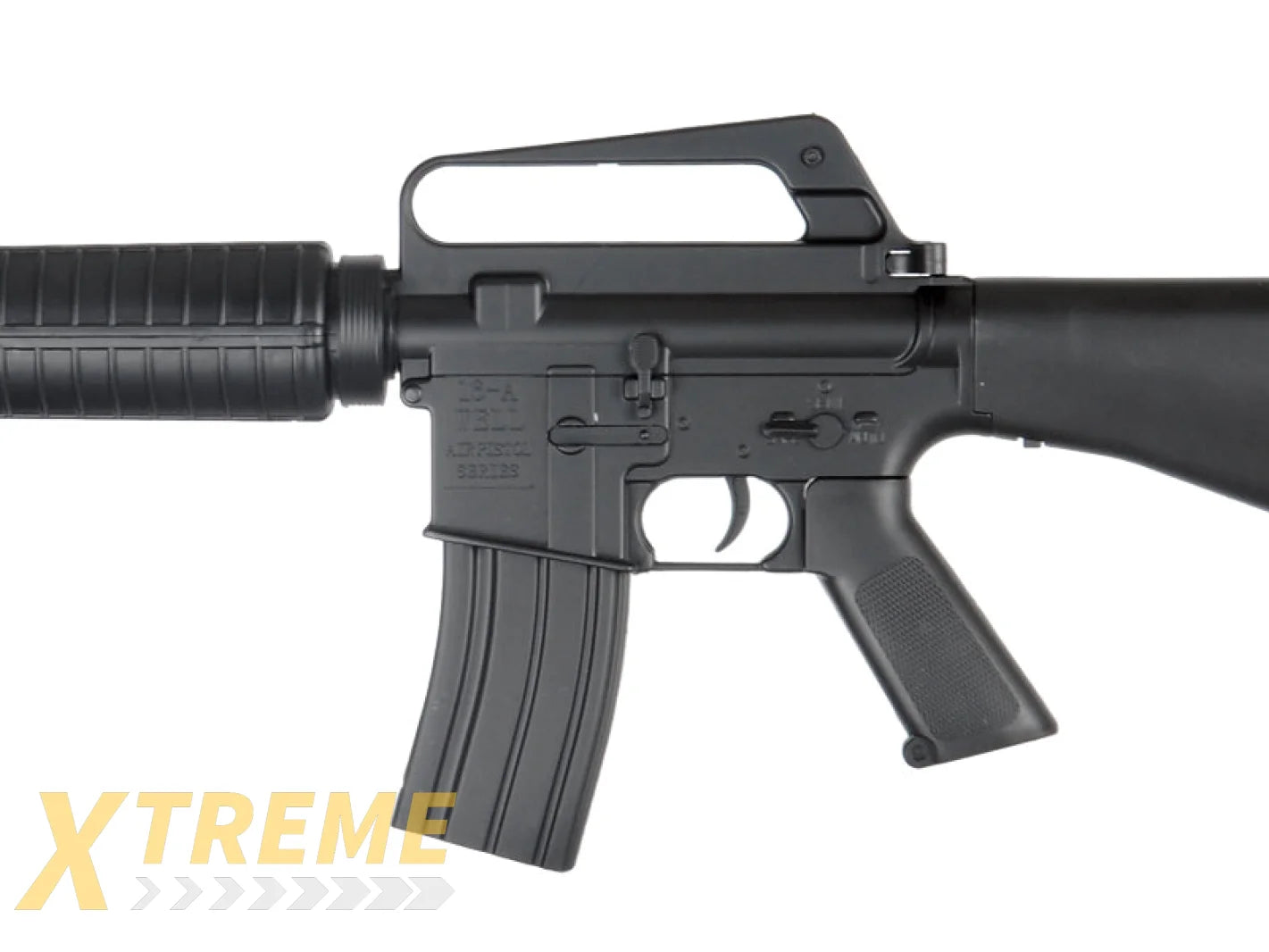 WellFire M16A1 Tactical Carbine Spring Rifle (Color: Black)