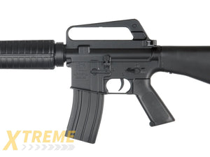 WellFire M16A1 Tactical Carbine Spring Rifle (Color: Black)