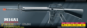 WellFire M16A1 Tactical Carbine Spring Rifle (Color: Black)