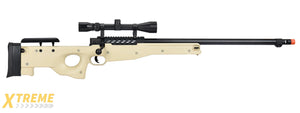 WellFire MB15 L96 Bolt Action Airsoft Sniper Rifle w/ Scope (TAN)