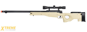 WellFire MB15 L96 Bolt Action Airsoft Sniper Rifle w/ Scope (TAN)