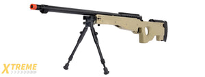 WellFire MB15 L96 Bolt Action Airsoft Sniper Rifle w/ Bipod (TAN)