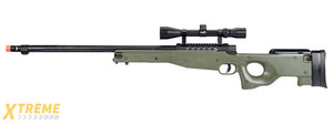 WellFire MB15 L96 Bolt Action Airsoft Sniper Rifle w/ Scope (OD GREEN)