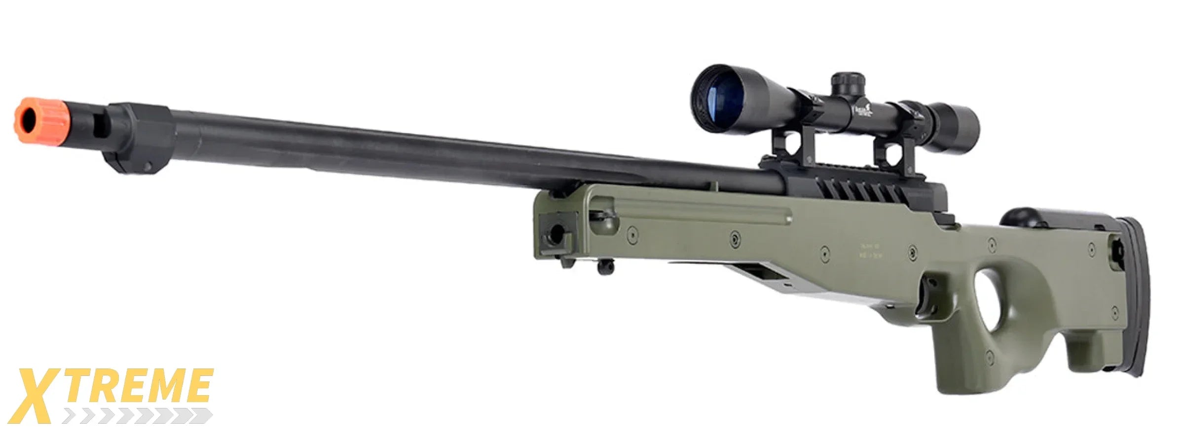 WellFire MB15 L96 Bolt Action Airsoft Sniper Rifle w/ Scope (OD GREEN)