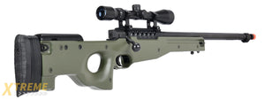 WellFire MB15 L96 Bolt Action Airsoft Sniper Rifle w/ Scope (OD GREEN)