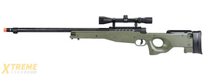 WellFire MB15 L96 Bolt Action Airsoft Sniper Rifle w/ Scope (OD GREEN)