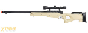 WellFire MB15 L96 Bolt Action Airsoft Sniper Rifle w/ Scope (TAN)