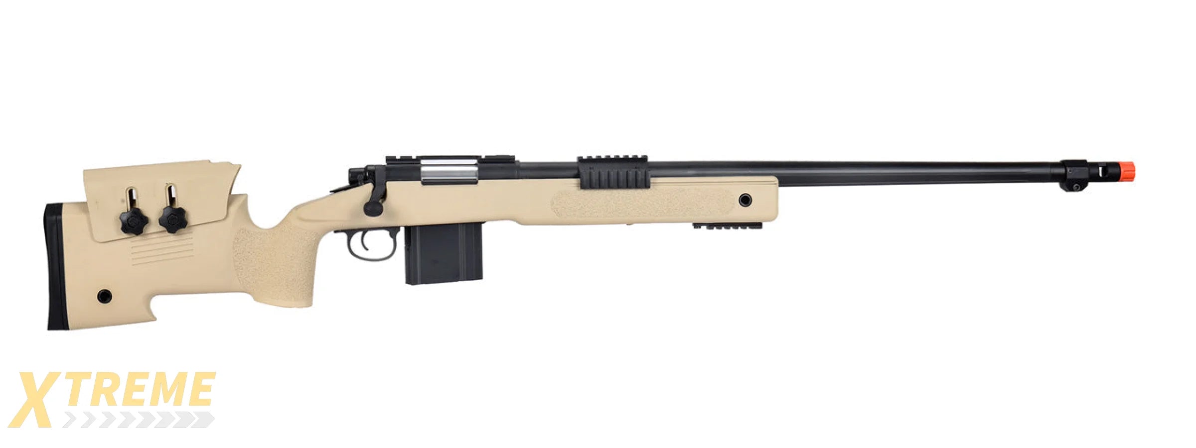 WellFire MB4416 M40A3 Bolt Action Airsoft Sniper Rifle (TAN)