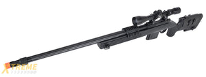 WellFire MB4416 M40A3 Bolt Action Sniper Rifle w/ Scope (BLACK)