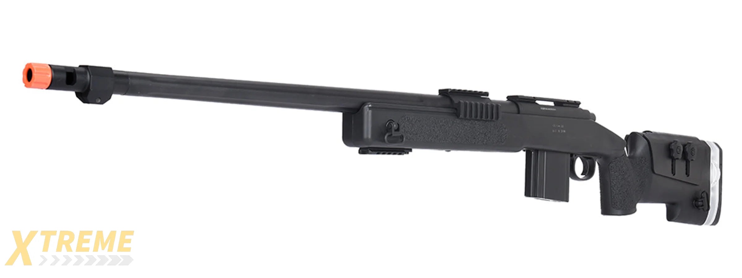 WellFire MB4417 M40A3 Bolt Action Airsoft Sniper Rifle (BLACK)