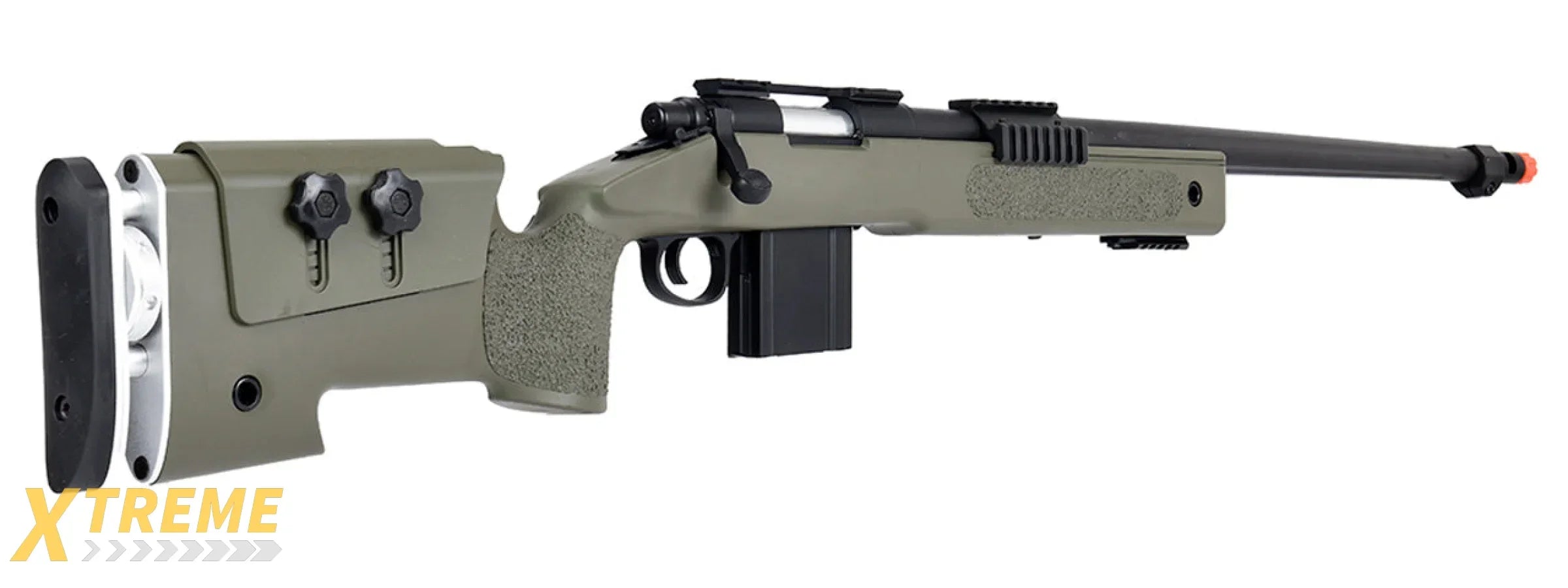 WellFire MB4417 M40A3 Bolt Action Airsoft Sniper Rifle (OD GREEN)