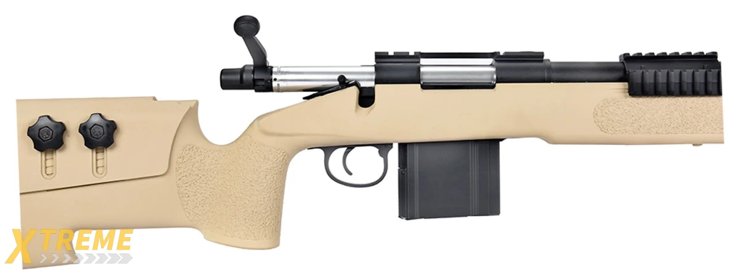 WellFire MB4417 M40A3 Bolt Action Airsoft Sniper Rifle (TAN)