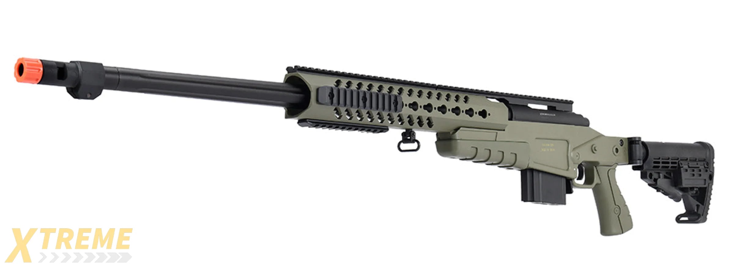 WellFire MB4418-1 Bolt Action Airsoft Sniper Rifle (OD GREEN)