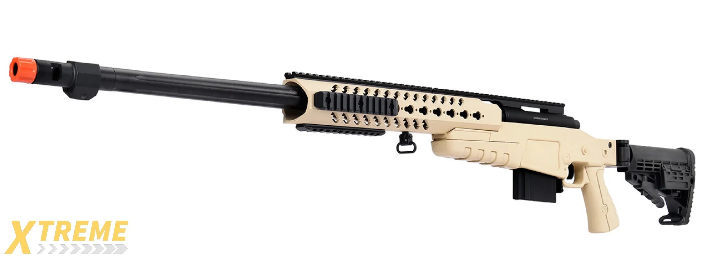 WellFire MB4418-1 Bolt Action Airsoft Sniper Rifle (TAN)