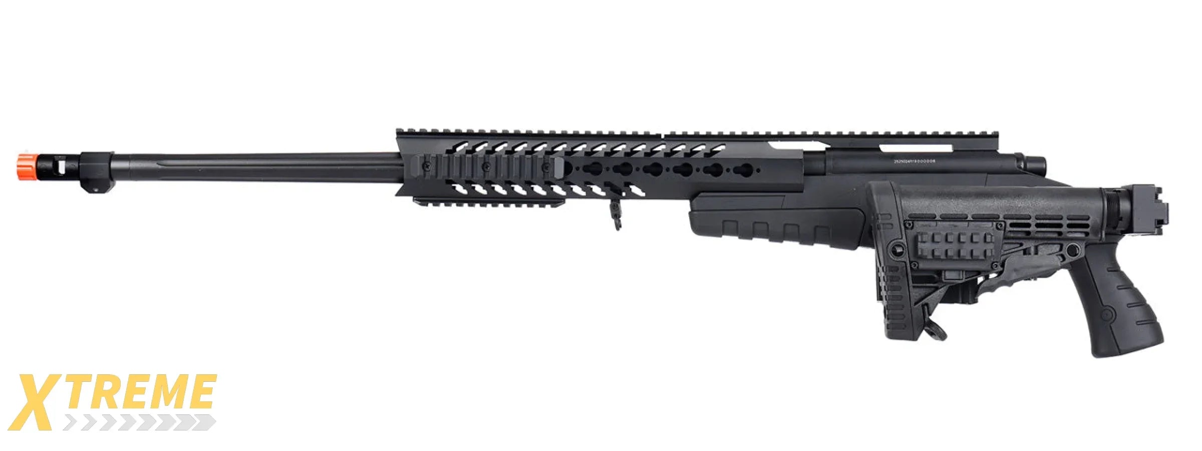 WellFire MB4418-1 Bolt Action Airsoft Sniper Rifle (BLACK)