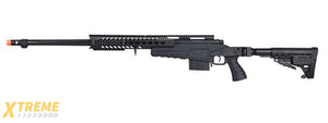 WellFire MB4418-1 Bolt Action Airsoft Sniper Rifle (BLACK)