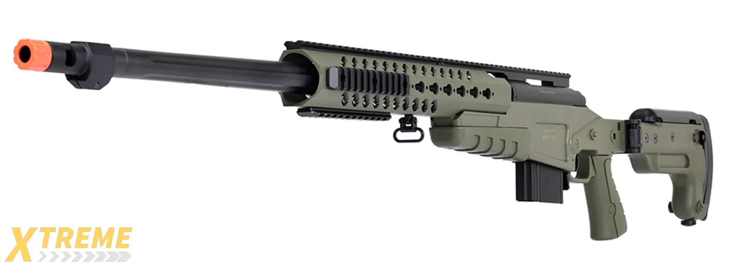 WellFire MB4418-3 Bolt Action Airsoft Sniper Rifle (OD GREEN)