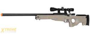 WELLFIRE MK96 BOLT ACTION AWP AIRSOFT SNIPER RIFLE W/ SCOPE - TAN