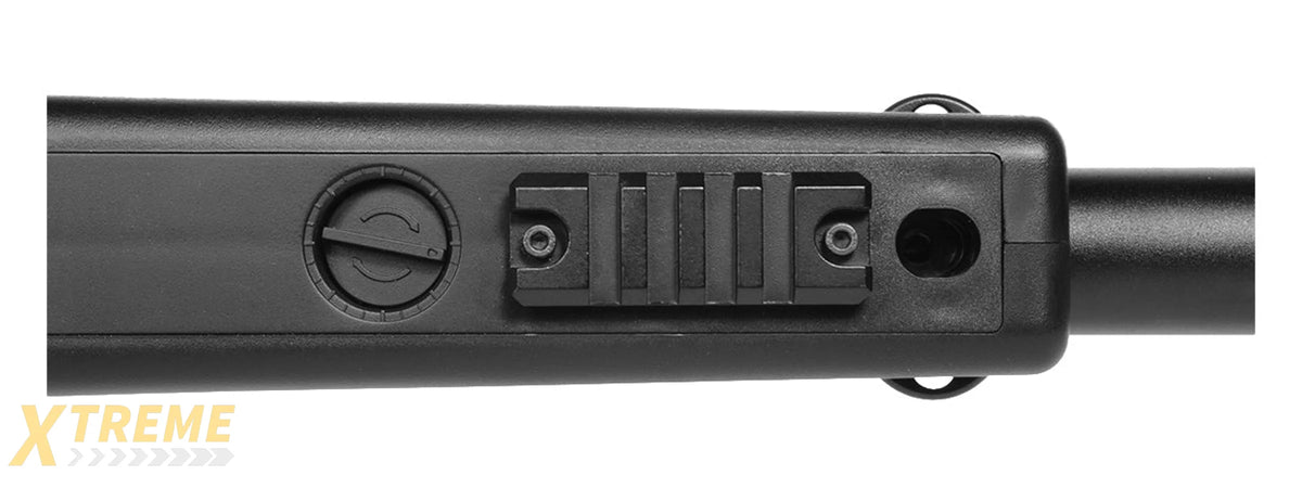 WellFire MK96 Covert Airsoft Sniper Rifle w/ Scope & Bipod (BLACK)