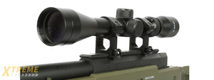 WELLFIRE SR22 BOLT ACTION TYPE 22 SNIPER RIFLE W/ SCOPE & BIPOD - OD