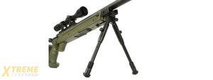 WELLFIRE SR22 BOLT ACTION TYPE 22 SNIPER RIFLE W/ SCOPE & BIPOD - OD