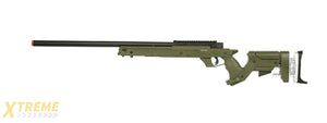 WELLFIRE SR22 FULL METAL BOLT ACTION TYPE 22 SNIPER RIFLE - OD GREEN