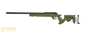 WELLFIRE SR22 FULL METAL TYPE 22 BOLT ACTION SNIPER RIFLE - OD GREEN
