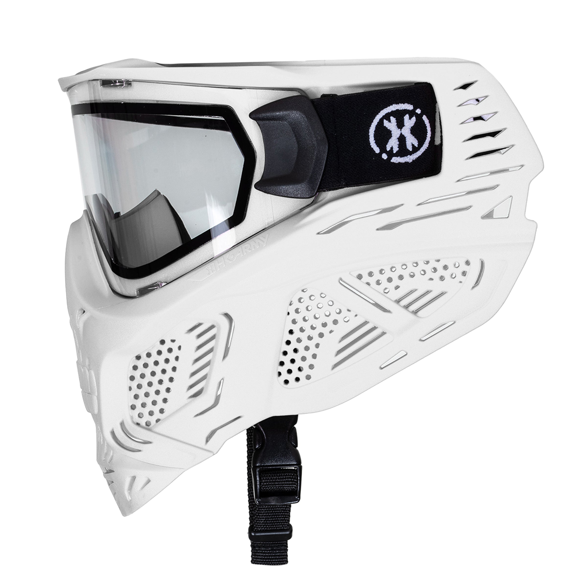 HSTL® Skull Goggle - White w/ Clear Lens - XTREME Airsoft Superstore