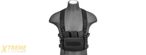 WST MULTIFUNCTIONAL TACTICAL CHEST RIG (Black)