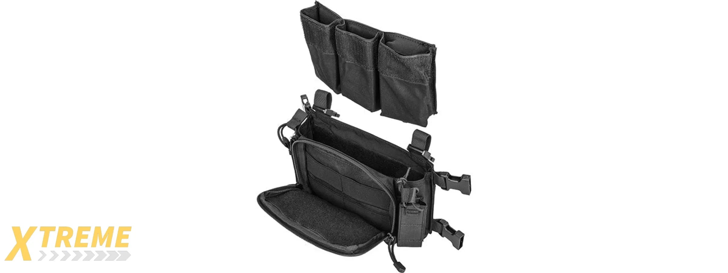 WST MULTIFUNCTIONAL TACTICAL CHEST RIG (Black)