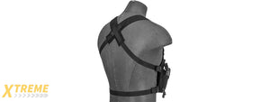 WST MULTIFUNCTIONAL TACTICAL CHEST RIG (Black)