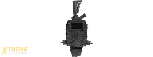 WST Tactical Vest 2.0 Accessory Backpack Attachment I, Black