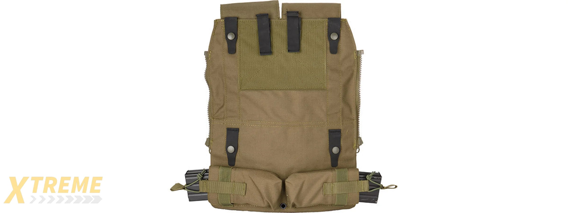 WST Tactical Vest 2.0 Accessory Pouches Backpack Attachment II, OD
