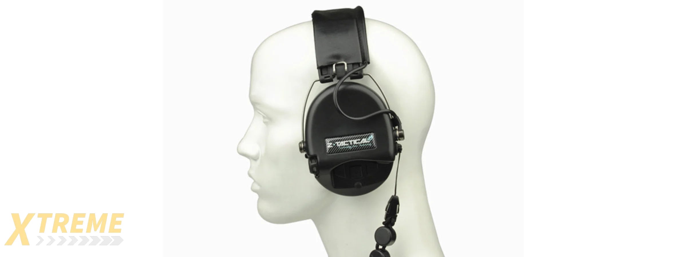 Z037 SORDIN RADIO FULL HEADSET VER. IPSC (BLACK)