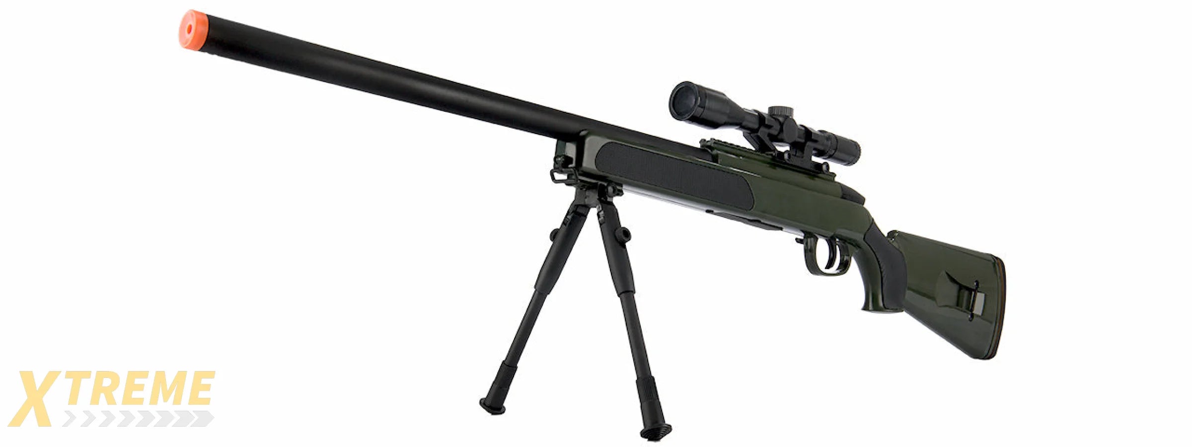 ZM51G MK51 SPRING BOLT ACTION AIRSOFT RIFLE W/ SCOPE (OD GREEN)